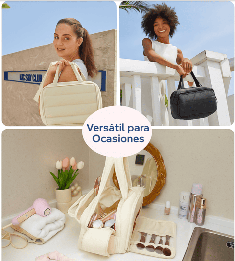 Neceser de Viaje Multifuncional para Mujer Tk