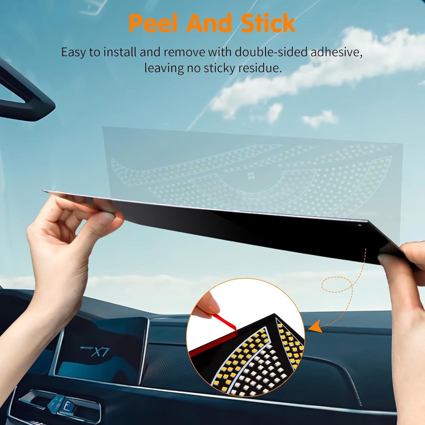 Ojos Led para Carro tk