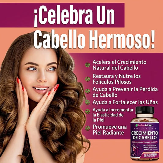 Hair Growth Ultra: Complejo de Crecimiento del cabello para mujeres