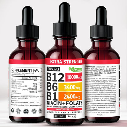 NUSAVA Pack Vitamina B12 Líquida (tk)