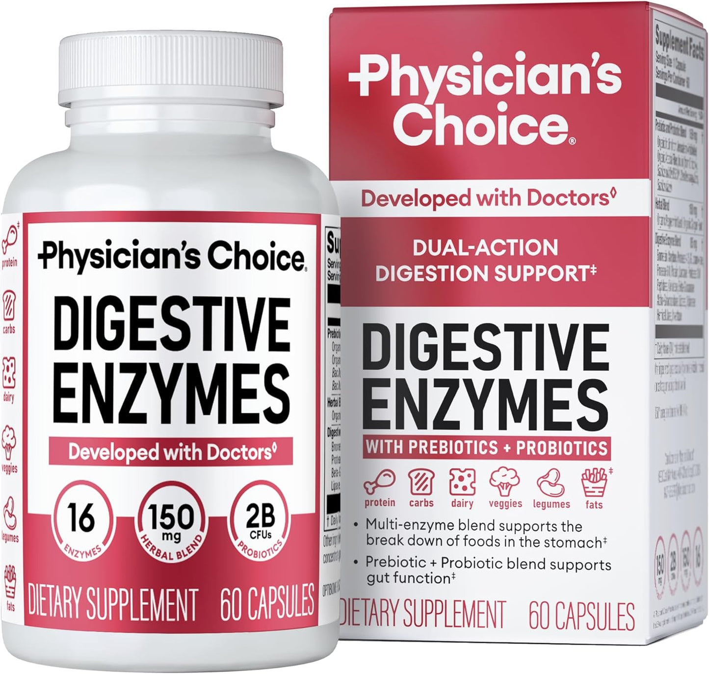 Enzimas Digestiva-Physician's Choice