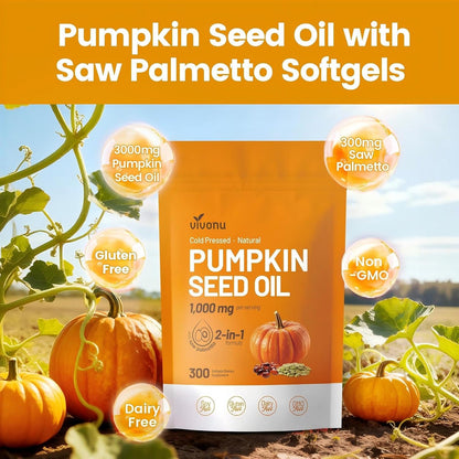 Cápsulas de aceite de semilla de calabaza