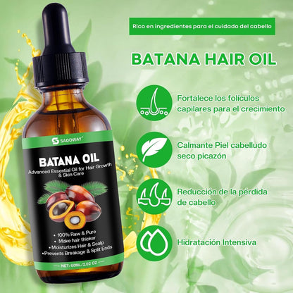 Aceite de Batana  Aceite De Batana Para El Cabello-100% Puro y Natural