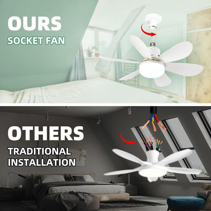 Foco Ventilador 6 Aspas