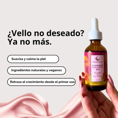 Aceite de Cyperus Rotundus Natural Caramela Beauty