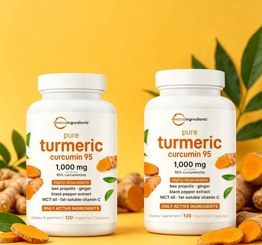 Suplemento de Cúrcuma Curcumina Pura 1,000mg